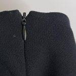ZARA  Basic Wool Pencil Skirt Hip Detail Black Medium Photo 5