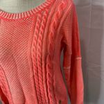 Numph Anthropologie size small coral sweater Pink Photo 2