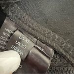 Free People  Midnight Black Vegan Suede Leggings Size XS Photo 8