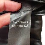 Badgley Mischka  Black Vegan‎ Leather Crossbody Bag Quilted Designer Adjustable Photo 11