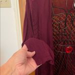 🐟🐟🐟BOGOHO 🐟🐟🐟Women's Burgundy Sweater Cardigan Photo 4