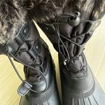 Dream Paris Dream Pairs Women’s Snow Boots Black Waterproof Fur Winter Size 6 Photo 8