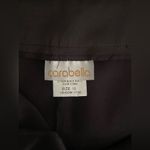 CARABELLA Ladies Black Satin Eveningwear Cocktail Formal Wedding Trousers Sz 10 Photo 3