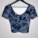 Lululemon Align T-shirt Diamond Dye Lunar Rock True Navy Size 6 Photo 2