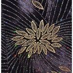 Impressions Vintage Ladies L Black Sparkles Glitter Vest Button Holiday Layering Photo 6