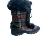 Coach  Jennie Plaid Y2K Vintage Snow Boots size 10 Photo 3