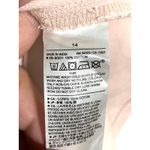 Banana Republic  Pink Utility Mini Skirt 14 Twill Denim Preppy Coastal Pockets Photo 5