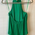 Naked Zebra Green Halter Top Photo 1