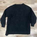 Aerie  Cable Knit Black Soft Sweater Women’s Small Photo 0