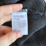 American Eagle  Crewneck Long Velvet Sleeve Gray Size Medium Photo 5