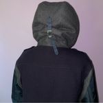 J.Crew  Parka Coat Burbridge Mixed Media Navy Charcoal Photo 8