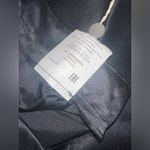 8PM Women’s Black Satin Pleated High Waist‎ Wide Leg Long Shorts NWT Size XS Photo 10