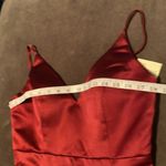 Women’s Burgundy Short Prom Party Dress NWT Medium Photo 7