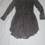 Altar'd State  long sleeve black goth lace dress Photo 10