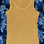 Aerie NWOT! Boyfriend Scoop Waffle Knit Racerback Tank Photo 0