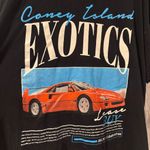 Coney Island Picnic Exotic Car Graphic tshirt Size Medium Black Photo 9