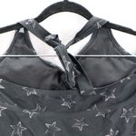 Converse  One Star Black Star Halter Tie Beach Boho Fun Swim Tankini Top S Small Photo 3