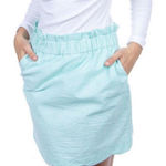 Lauren James  size xsmall preppy seersucker skirt Photo 0