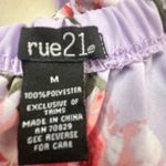 Rue 21  Orange and Purple Sleeveless Puff Sleeve Mini Dress Photo 7