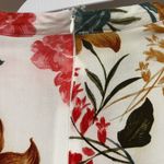 Petal and Pup White/pink Floral Print Ruffle Hem/sleeves Dress Large Cottagecore Photo 4