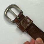 Fossil  studded genuine leather belt size medium Photo 3