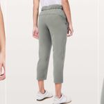 Lululemon On the Fly Crop 23” Sage Green Photo 2
