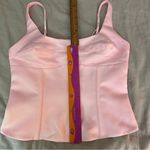 White Fox Boutique  Set Light Pink, Bustier Medium and Sequin Skirt Small Photo 8