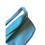 Pink Lily NWOT  Nylon Aqua with Gold Belt Bag w/ Adjustable Strap‎ Photo 5