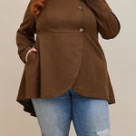 Torrid Outlander “Brianna” Jacket with fur trimmed hood Size 3 - 3X 22/24 EUC Photo 0