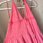 Free People  dress NEW Pintuck Paradise Maxi pink burnout eyelet floral Photo 1