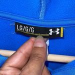 Under Armour Under Armour Women’s Hoodie Semi Fitted Heat Gear Size Large Blue Photo 3