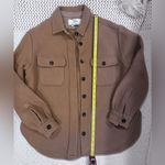 CLOSED KALLY 2020 ITALIAN FABRIC WOMENS JACKET MEDIUM Tan Photo 5