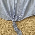 Elodie Bell Sleeve Tie Front Top NWT Photo 3