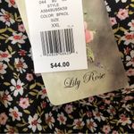 Lila Rose LILY ROSE Women’s Skater Dress Semi Sheer Lined Size XXL Juniors Moulded Bra New Photo 9