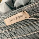 #120 HUNNYUPPY Swimsuit Strapless Coverup Size L Photo 4