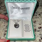 Silver Expressions By LA Rocks Womens Faith Hope‎ Love Heart Necklace & Pendant Photo 2