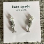Kate Spade  Cheers To That stud earrings NEW Photo 0