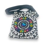 Canada‎ Crossbody Belt Bag Adjustable Strap Multicolor Black Photo 1