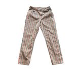 American Eagle  Striped Stretch Mom Jeans High Waist Regular Fit‎ Women Size 12 Photo 1