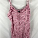 City Chic Foolish Ditsy Dress in Blush Size XXL / 24 Photo 2