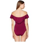 Trina Turk Off Shoulder Ruffle One-Piece Size: 2 NWT Photo 1
