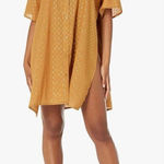 BCBGMAXAZRIA  Button Down Side Slit Tunic Oversized Coverup Womens Size Xs/S Photo 0