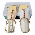 Katy Perry Camie Gemstone Gold Sandal NIB Size 7 Resort And Vacation Chic Photo 6