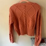Altar'd State Altar’d State Button Up Cable Knit Cardigan Small Photo 10
