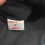 Cheveux Blue and Green Knit Winter Hat 100% wool exterior ,100%polyester lining. Photo 7