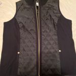 Susan Graver Susan Graber Black Quilted Vest Photo 0