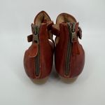 Miz Mooz  Corra Sandals Size 11 Wide Brown Leather Low Heel Cutout Boho Comfort Photo 5