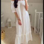 ZARA ✨ Maxi Flounce Ruffle Trim Dress ✨ Photo 8