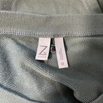 Z By Zella 100% Cotton Sage Green Open Back Pullover Sweatshirt Photo 9