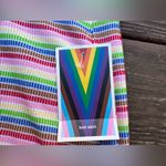 Target  Pride Women's Asymmetrical Rainbow Striped Pull On Casual Mini Skirt|Sz:M Photo 8